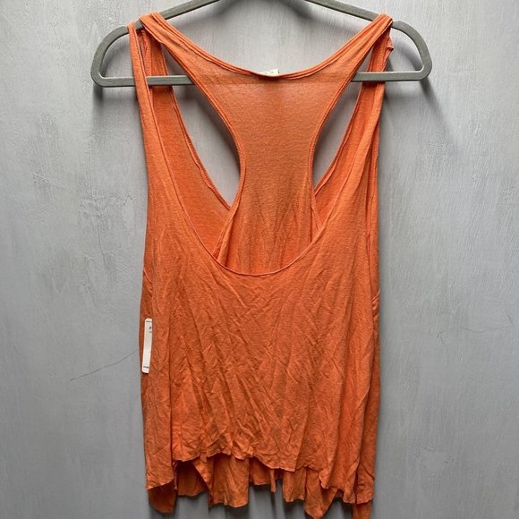 Free People Orange Karmen Layered Tank - Picture 5 of 5